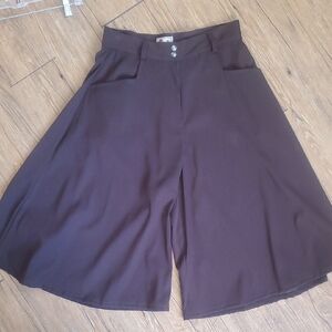 Scully Brown Palazzo Pant, M